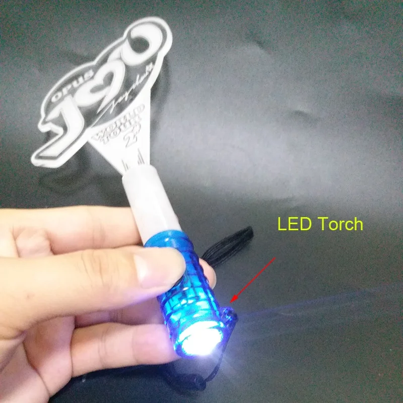 Accept Custom Logo LED Flashing Light Stick