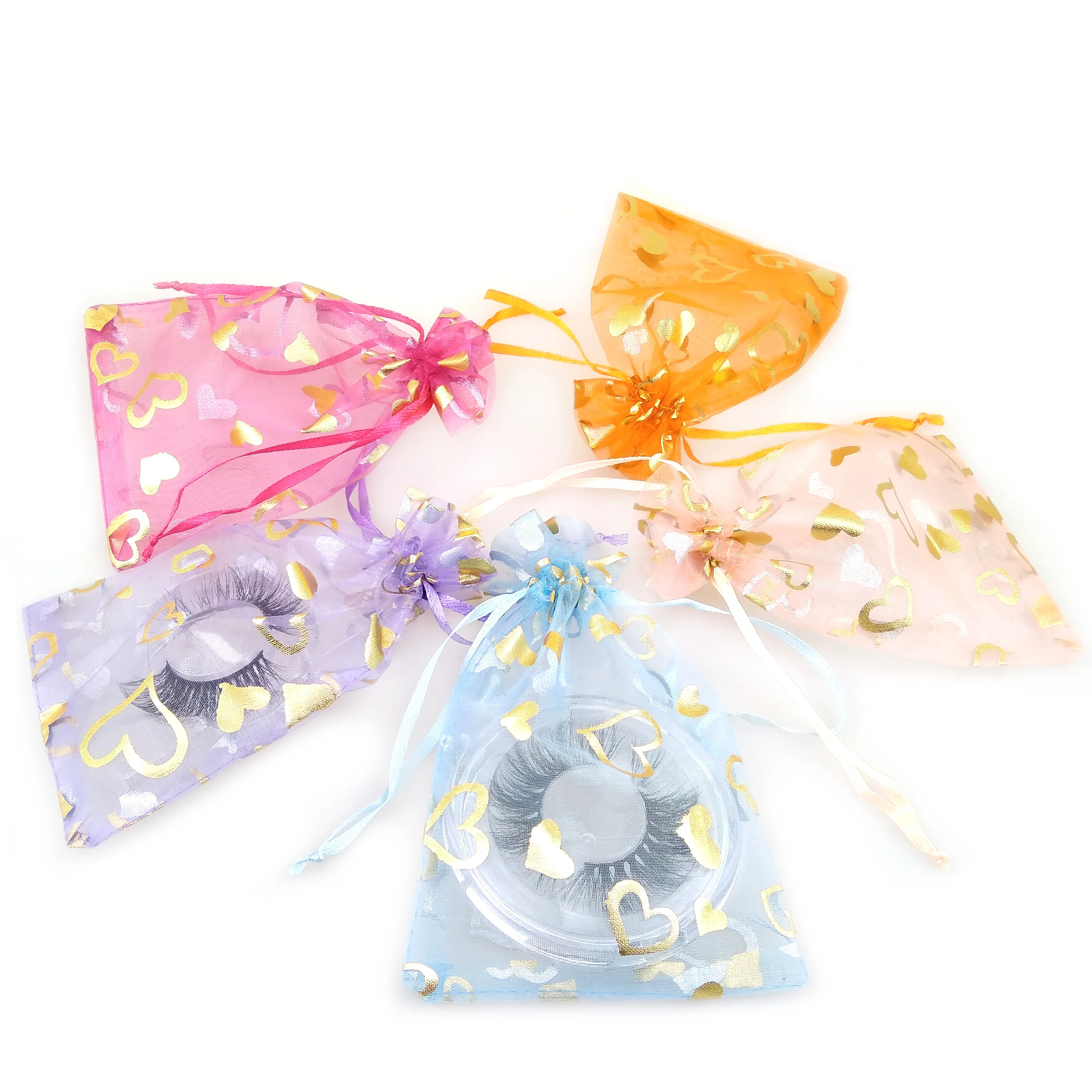 
Qingdao Rich sky eyelash suppliers wholesale packaging lash box Korean 3d silk eyelashes 