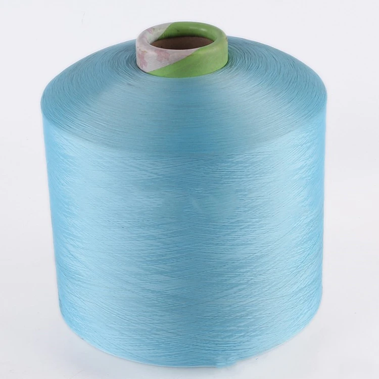 100%polyester DTY 150D/48F filament yarn for cloth fabrics socks ribbon