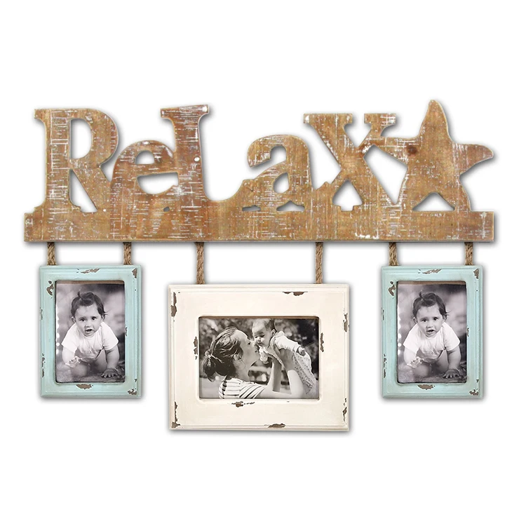 Оптовая Продажа Настенный малыш фоторамка пользовательские слово знак