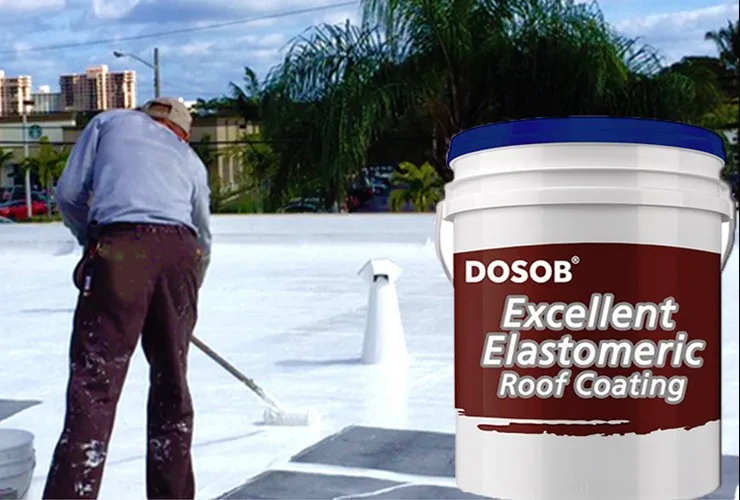 
Elastomeric Waterproof Coating for Metal and Concrete Roof 