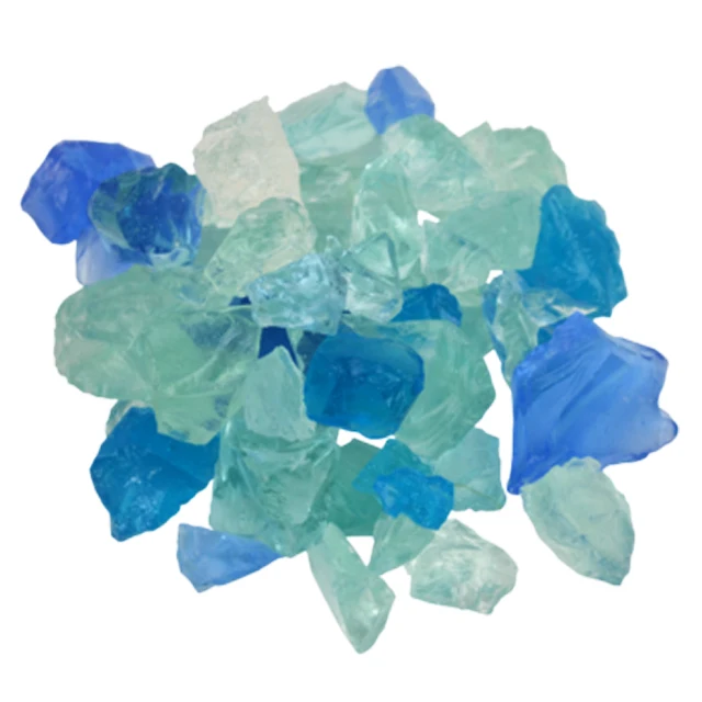 wholesale  Decorative  Bulk Landscaping Sea Glass For Vase Filler Home Decoration