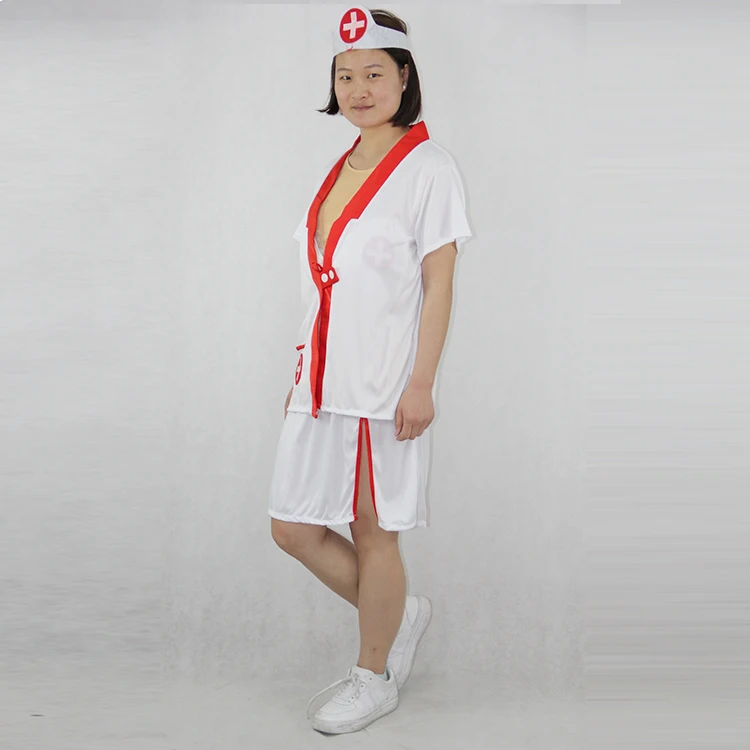 2021 new adult Man and women Halloween Carnival sexy costume girls party dress camouflage Maid Uniform NURSE party costume