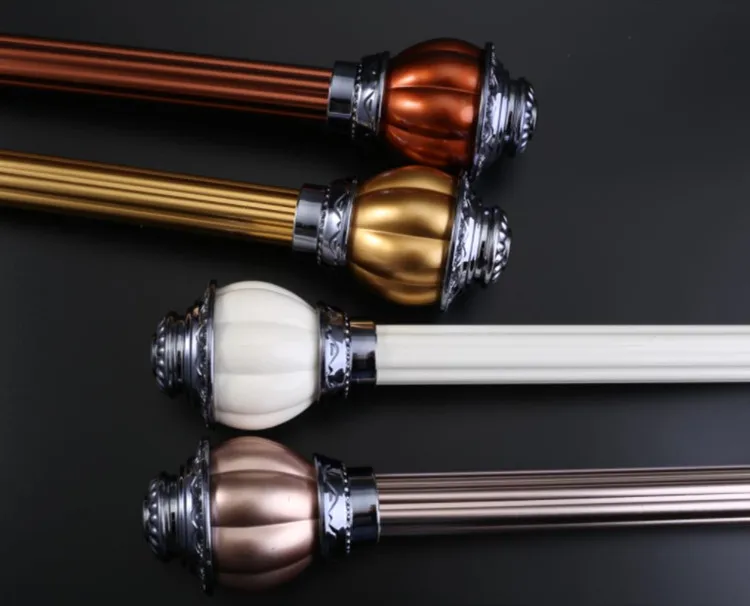 Hot Sale 28MM Gold Aluminum Curtain Rod Aluminum Profile