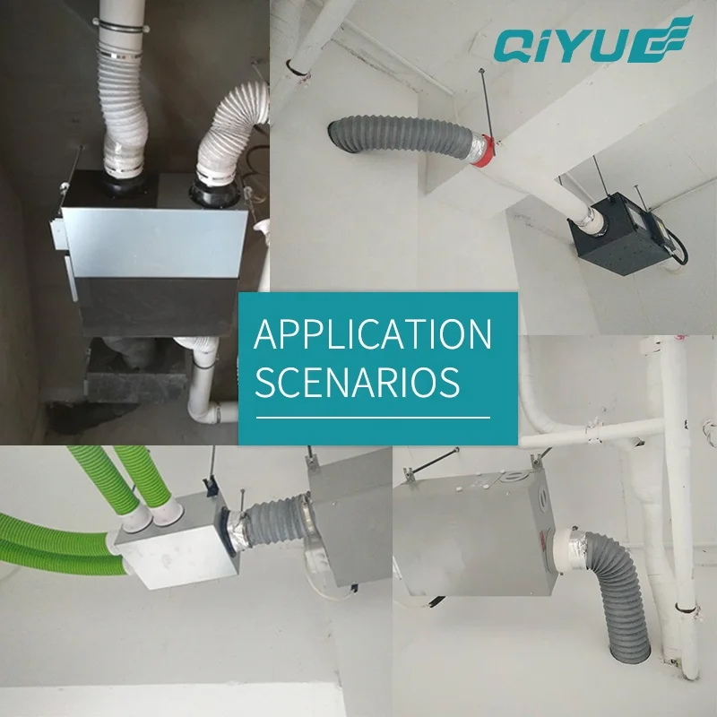 Good Quality Insulated Aluminium Foil Air Extractor Ventilation Flexible Duct Hose Flex Ducting