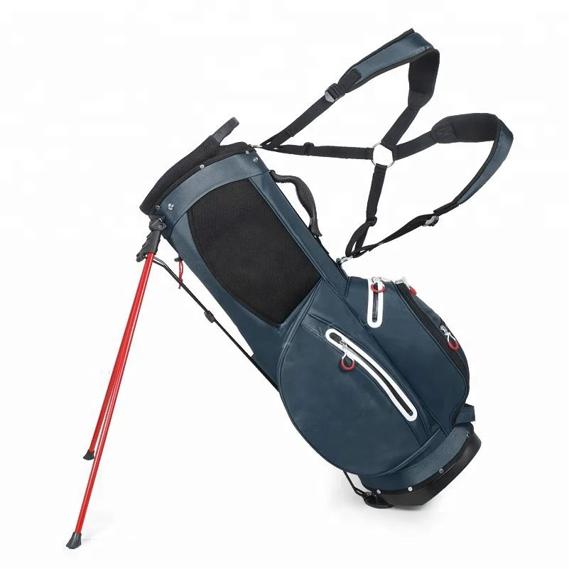 Индивидуальная Водонепроницаемая нейлоновая легкая сумка для гольфа с подставкой