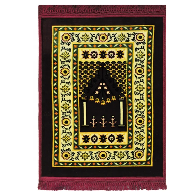 Islamic factory price muslim prayer mat prayer mat