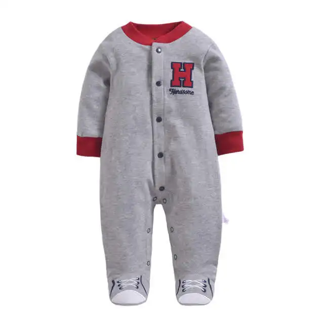 Детский комбинезон из натурального хлопка, однотонный комбинезон из джинсовой ткани для скалолазания, весна-лето 100%