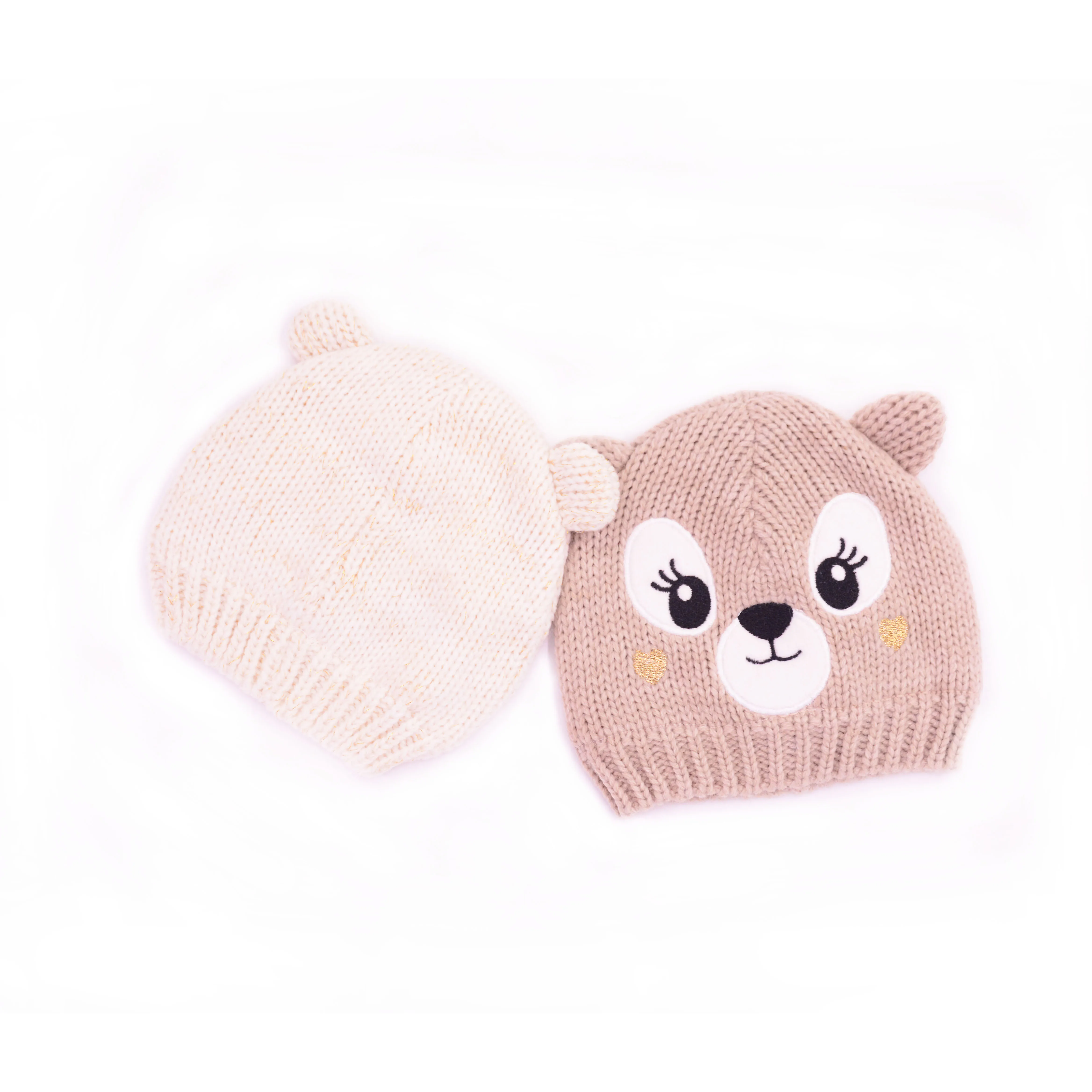 Funny Kids Knitted Animal cat beanie Cute Winter Hats kids winter beanie