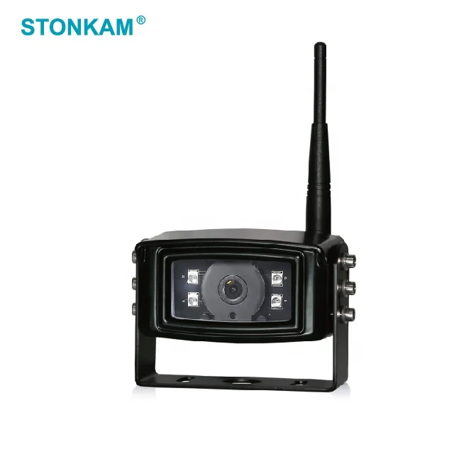 Цифровая беспроводная резервная камера STONKAM 10,1 дюйма 2,4 ГГц с четырехъядерным экраном