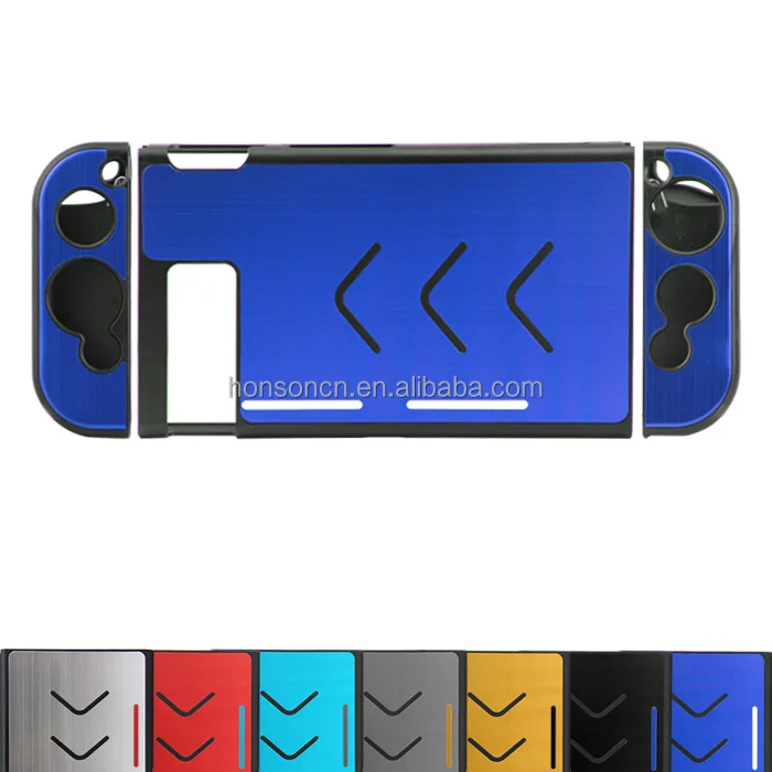 Новый 7 видов цветов Защитный металлический чехол для Nintendo Switch алюминиевый корпус