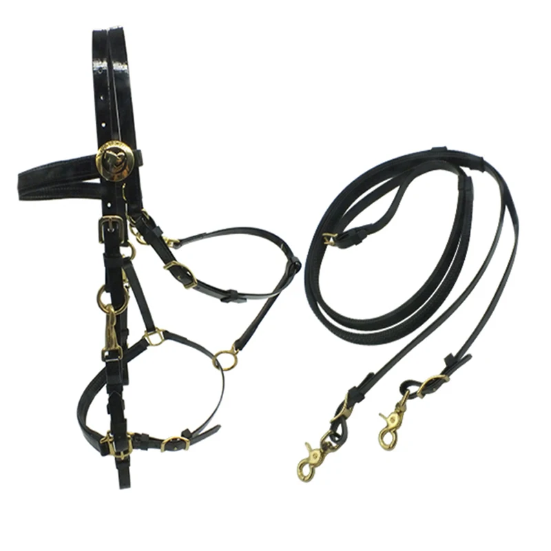 Wholesale Supplies of Australian Saddle Style Nylon Material Endurance Horse Race PVC Halter