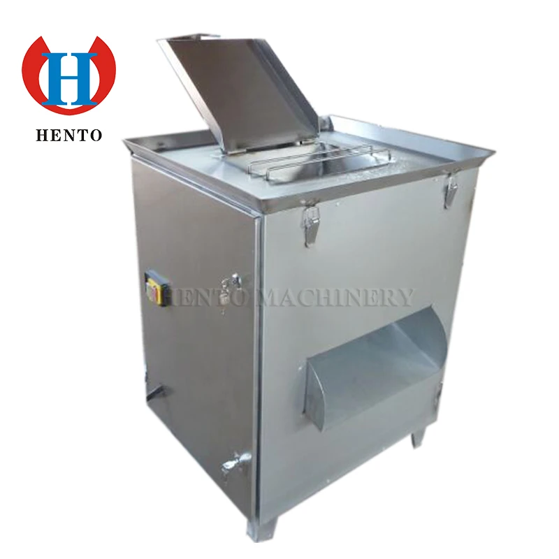 Commercial Chicken Cutter Cube Beak Cutting Machine Frozen Chicken