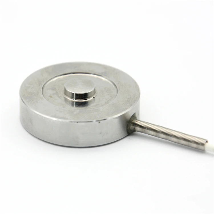 R098 миниатюрная нержавеющая сталь 0,1, 0,2, 0,5, 1,2,5,10 кН датчик силы сжатия