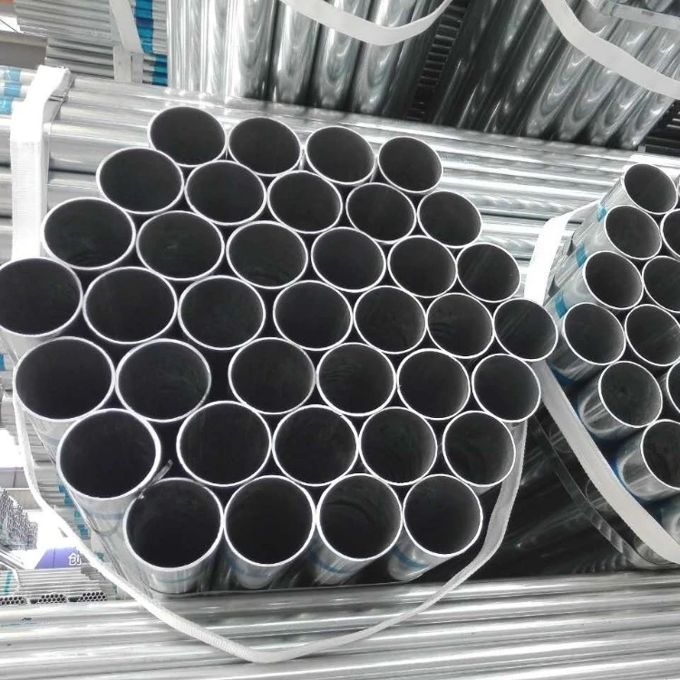 Стальная трубка Галс оцинкованная предварительно круглых стальных труб поставщиком для зеленый дом конструкция рамы