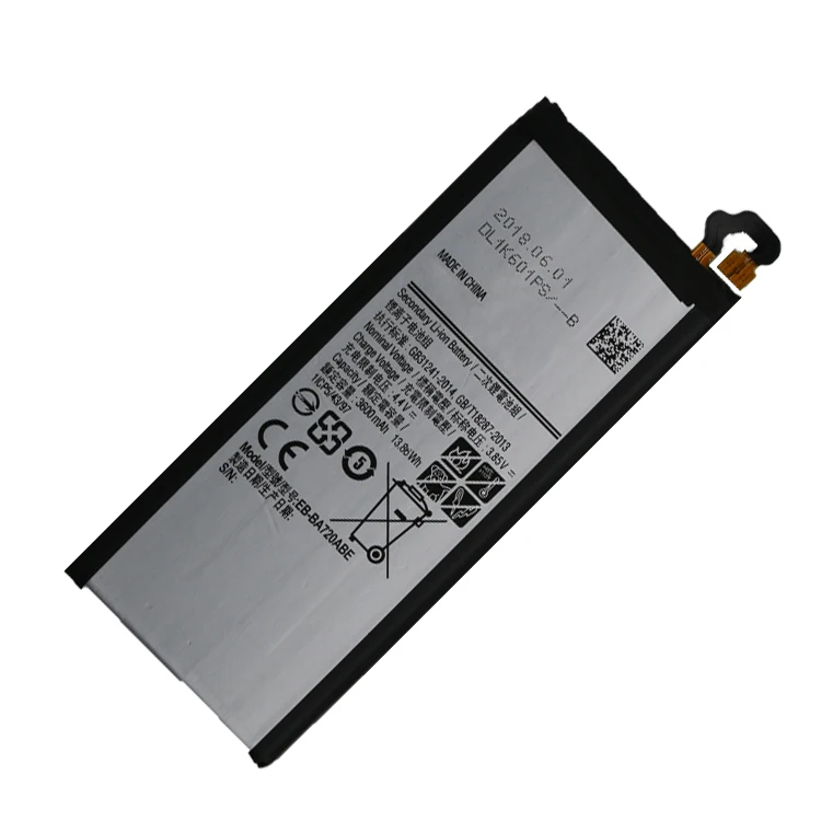 Best Manufacturer High Capacity Original Smartphone Oem EB-BA720ABE Battery for Samsung A7 2017