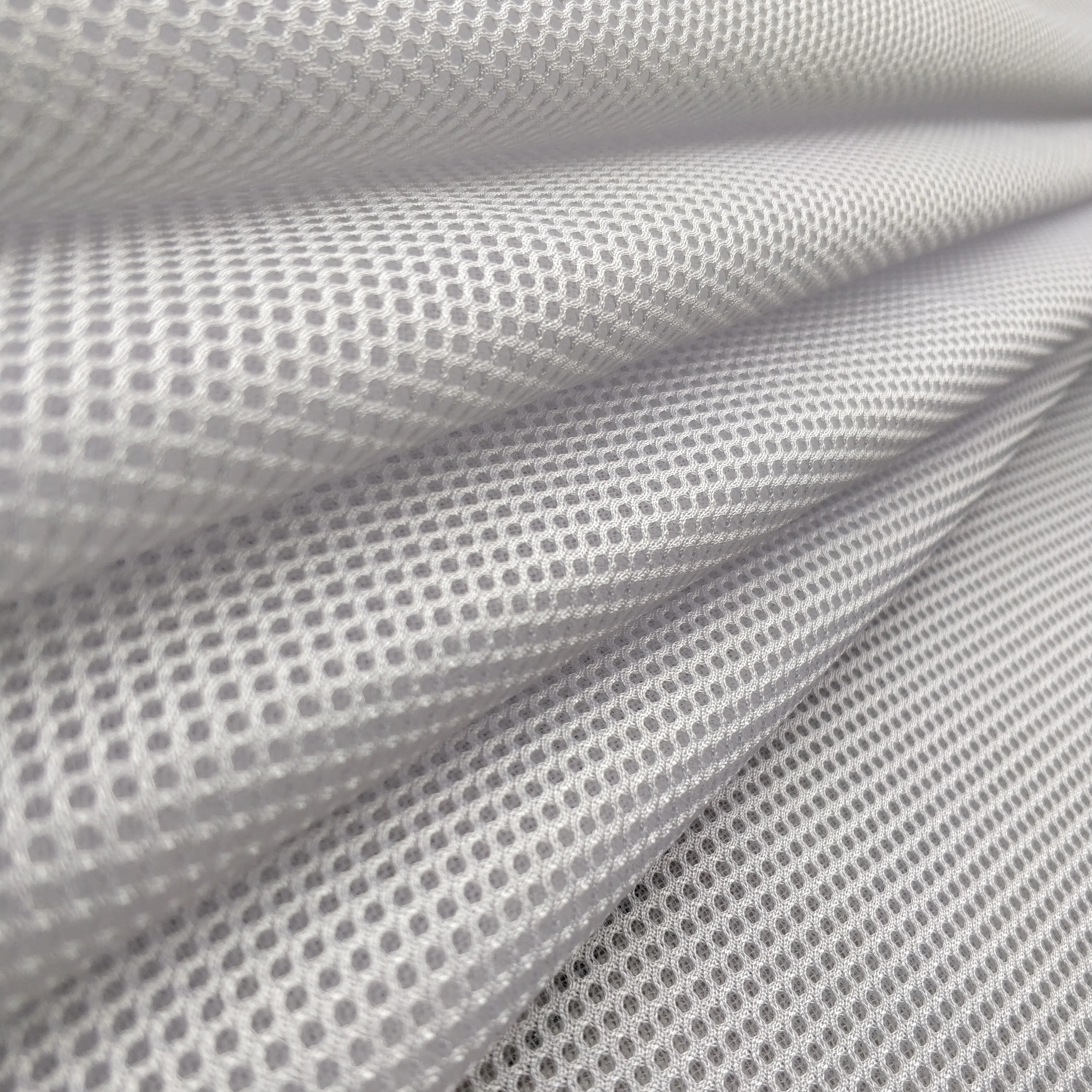 2019 hot sell new product rayon/polyester 3d air mesh sandwich wrap fabric