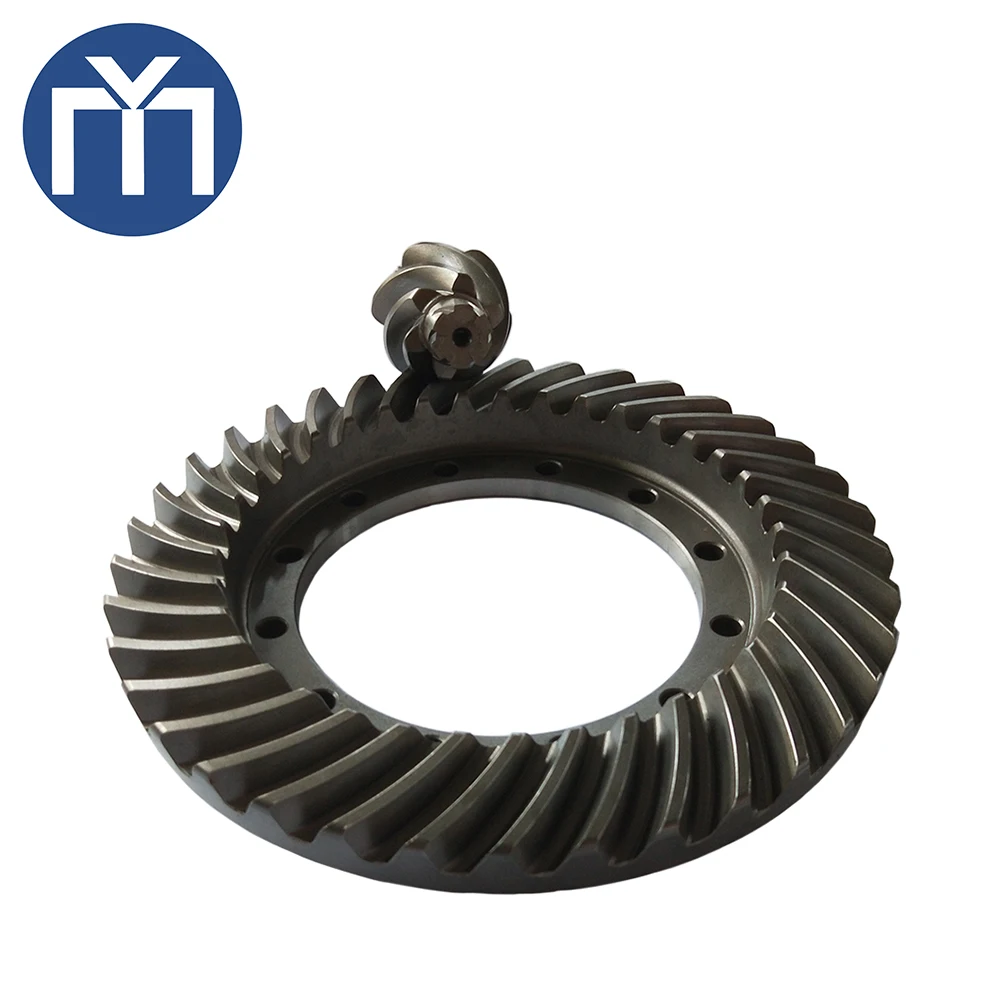 The differential gear parts crown wheel& pinion ring for NISSAN 38110-90116/38110-90369 6/41