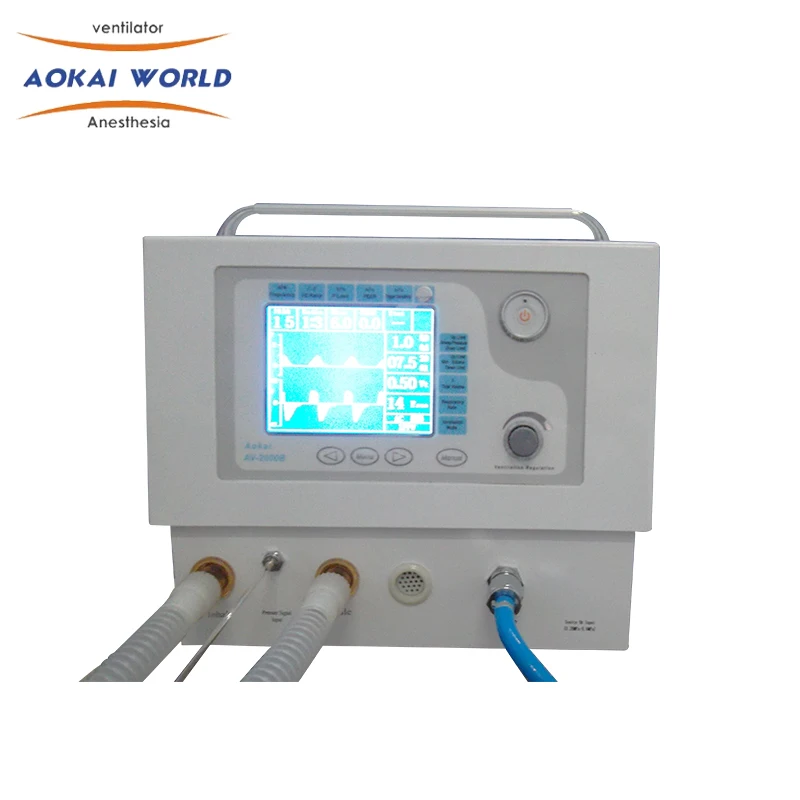 
ICU CCU NICU Hospital Medical Equipment Ventilator Breathing Machine For Ambulance 