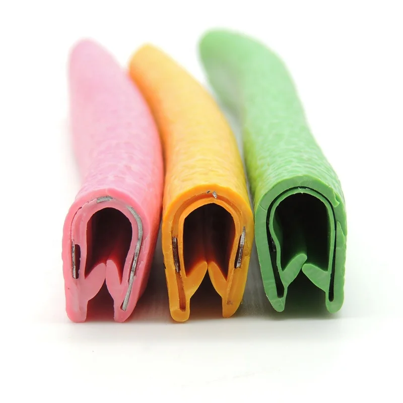 epdm pvc  extrusion rubber edge guard strip,edge guard rubber seal