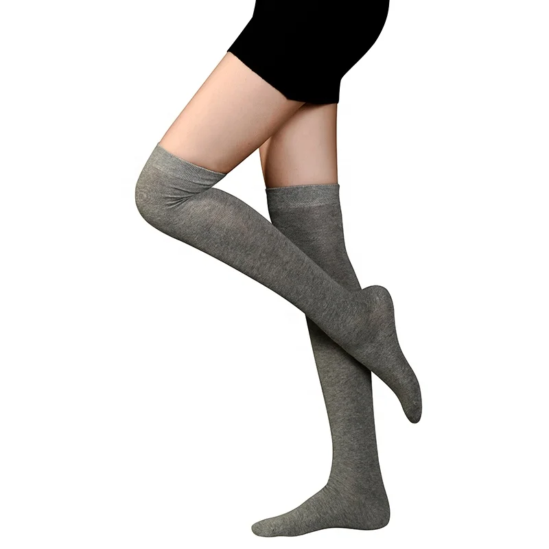 MEIKAN 18 Color Custom Thigh High Over the Knee Compression Wholesale Women Stockings