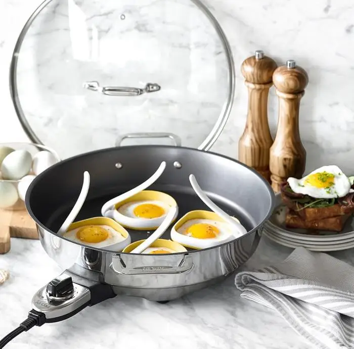 Fried Egg Pancake Ring Omelette Fried Egg Round Shaper Eggs Mould for Cooking Breakfast Frying Pan Oven Kitchen
