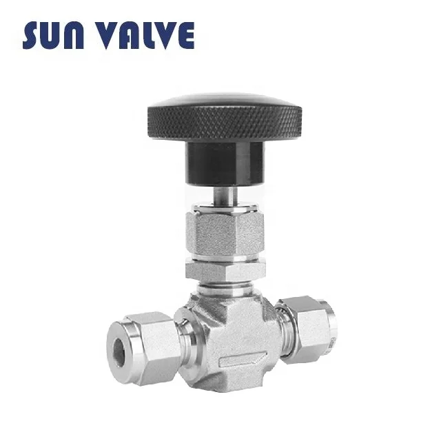 Игла для забора пробы OD F316 6000psi высокого давления газа 1/2 клапан