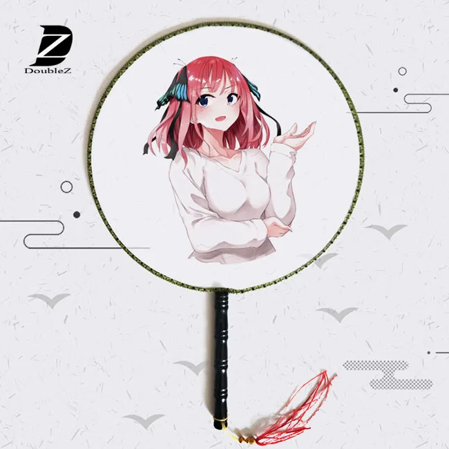 Высокое качество Традиционный китайский круглый Шелковый Вентилятор