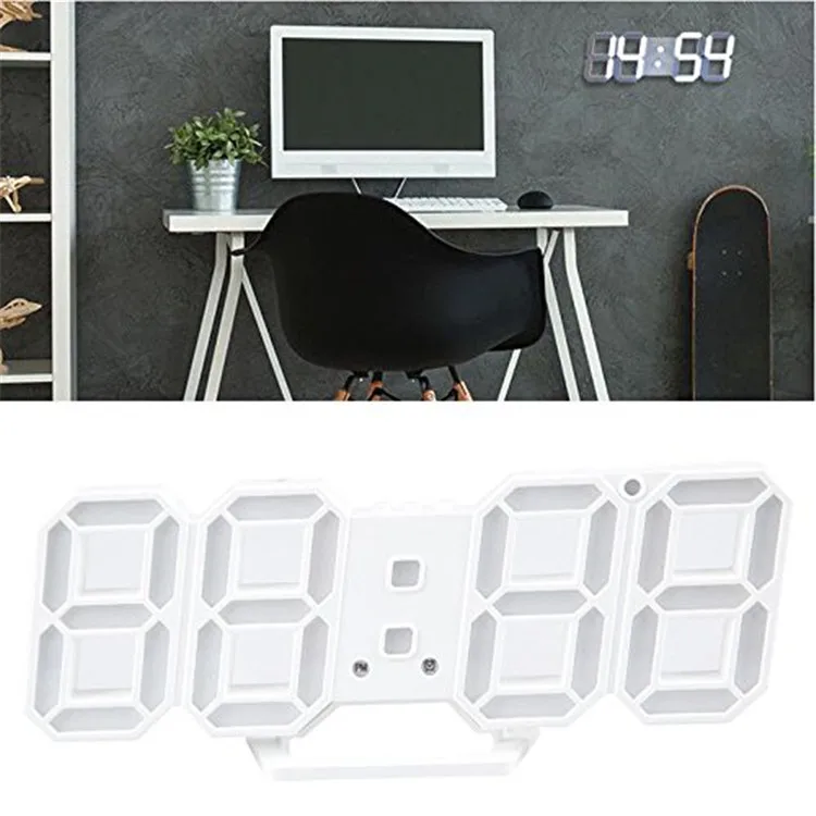 
Hot selling original cheap 3d led digital wall clock 