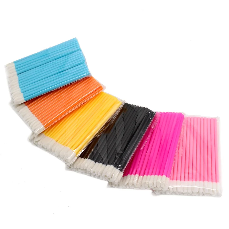 Хит продаж; Оригинальный восхитительный 50 шт./пакет косметический одноразовая кисть для губ аппликатор