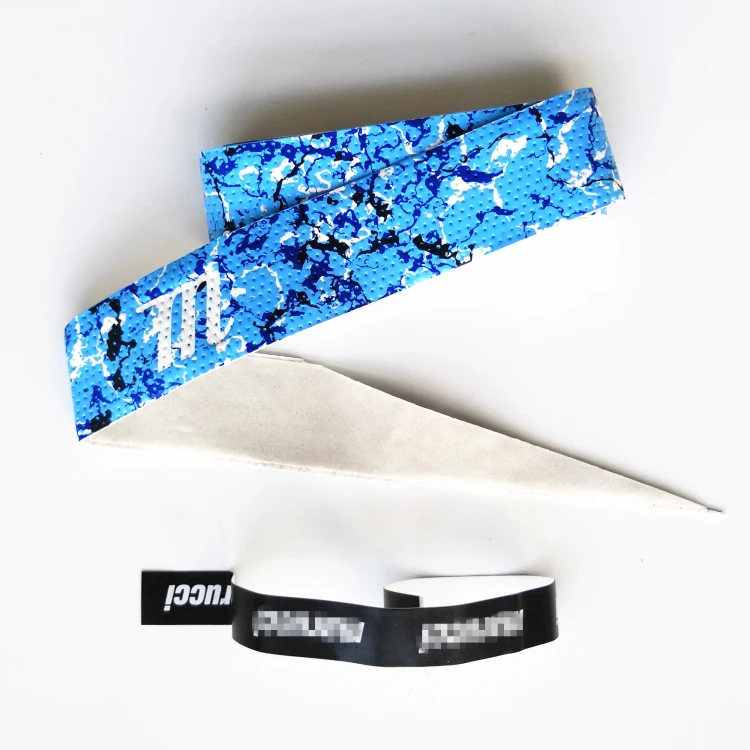 Горячая Распродажа, Высококачественная мягкая клейкая накладка из полиуретана с принтом для пляжного тенниса