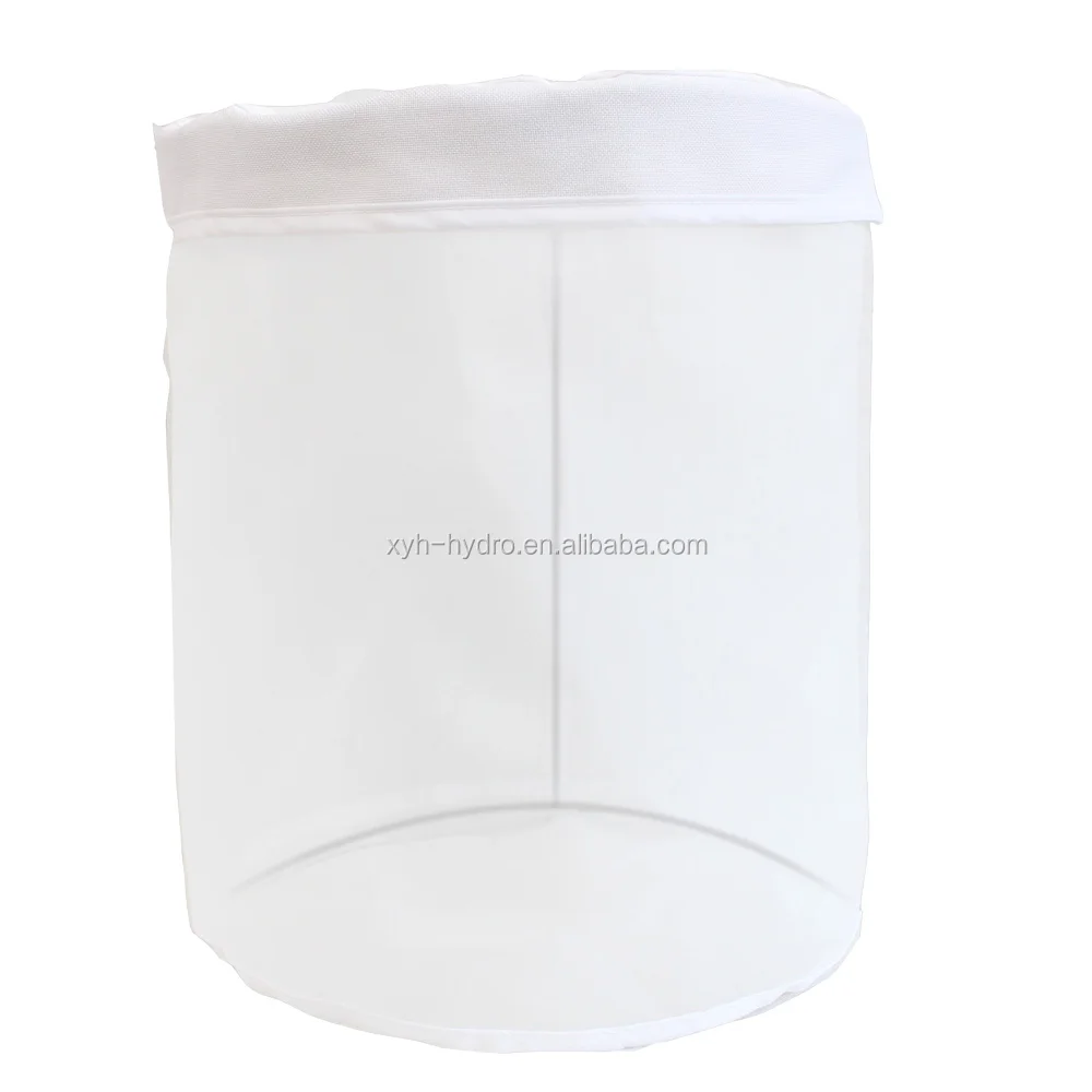 
15Gallon Wholesale mesh washing machine bag Zipper Bag 220 Micron 