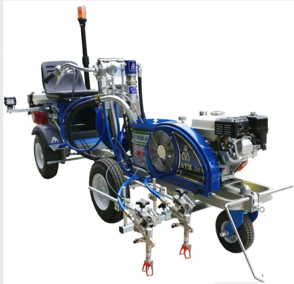 China manufacturers Hand push  road line marking equipment airless cold paint road marking machine