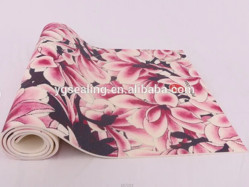 Pido yoga manufacturer cheap price eoc PVC gym printed mats for fitness life custom OEM hot wholesale tapis de yoga