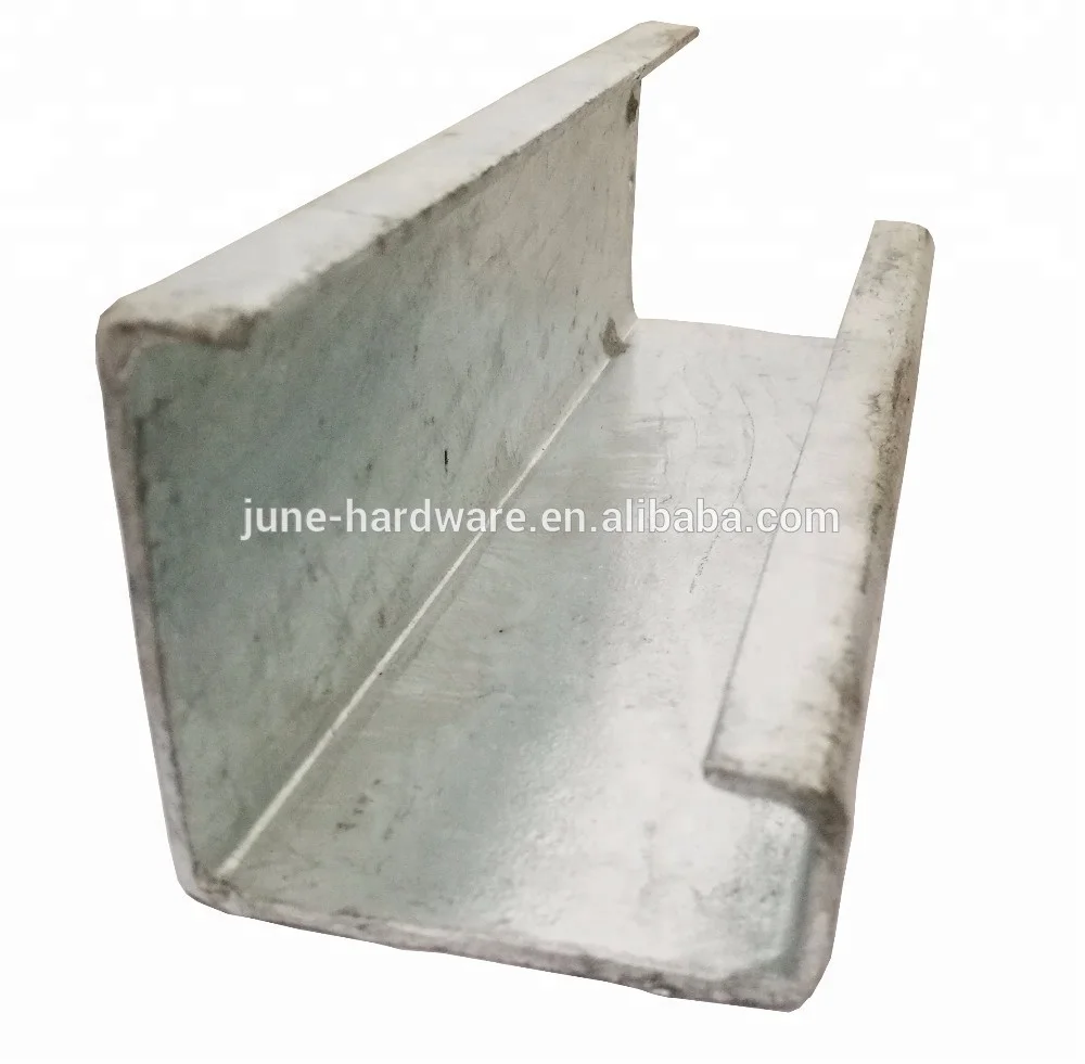 Швеллерный профиль из оцинкованной стали бар