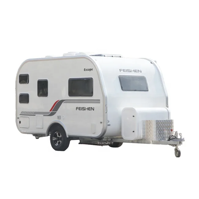 Australian standards fiberglass caravan trailer