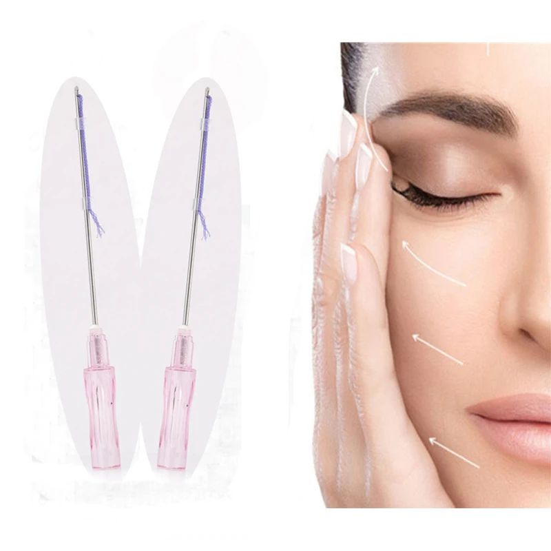 
Newest Hot Sale 19g 38mm L type Blunt Mesh PDO Threads For Skin Tightening And Filler 