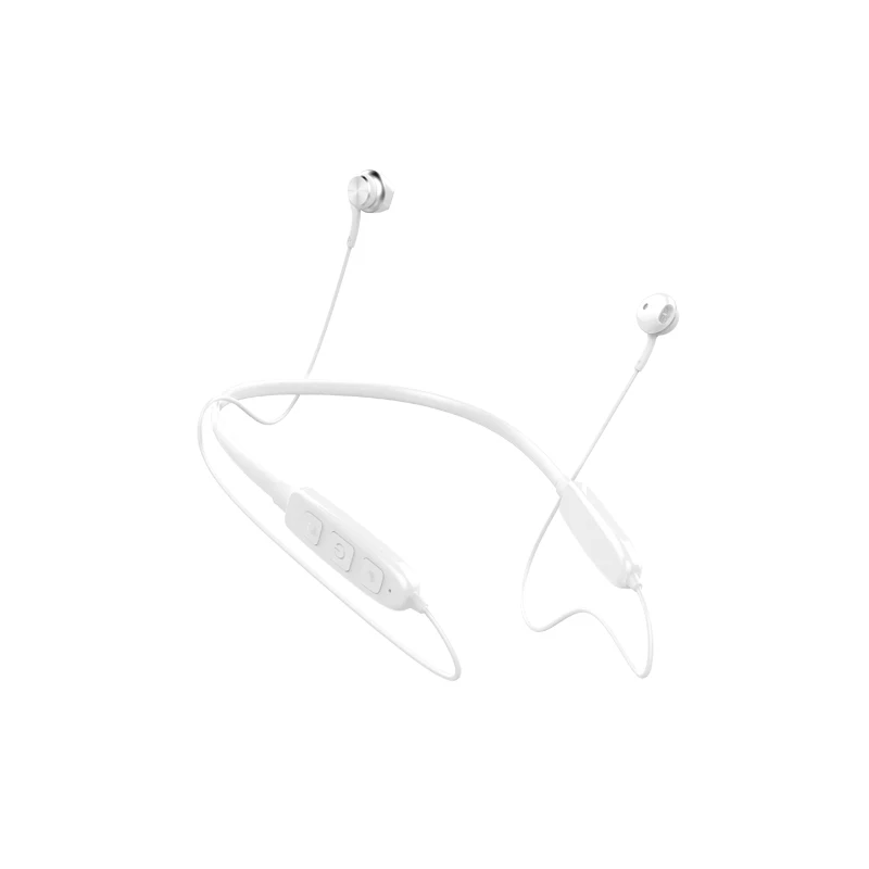 High quality  super bass stereo blue tooth earphone neckband wireless BT headset with noise cancellation magnetic