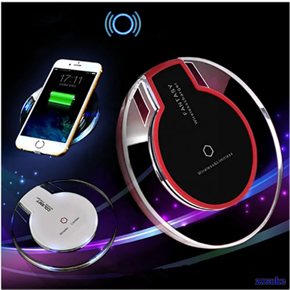 
Wireless transmitter crystal K9 wireless charger, universal mobile phone wireless power adapter 