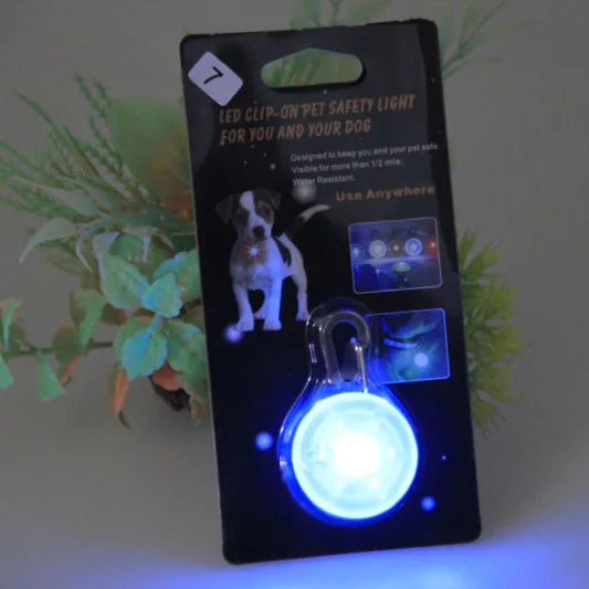 Amazon горячие продажи клип LED Pet свет для Pet воротник Открытый