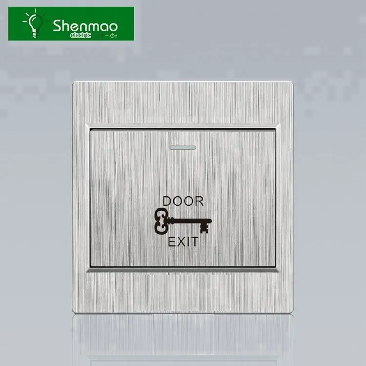 New style 2 bann LED push button wall key switch sell good for cosumer