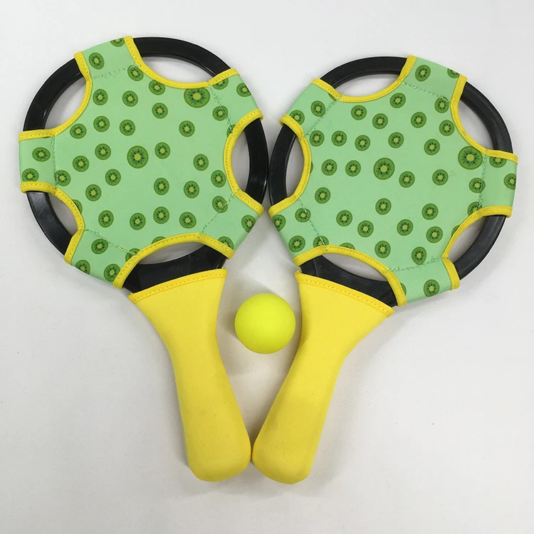 Новый дизайн красочные пляжные игрушки набор Индивидуальные неопрен пляж весло