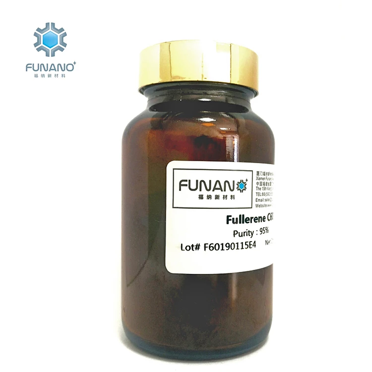 Manufacturer Funano Wholesale Agrochemical Intermediates Raw Materials Carbon Black Powder Price Fullerene C60 95%