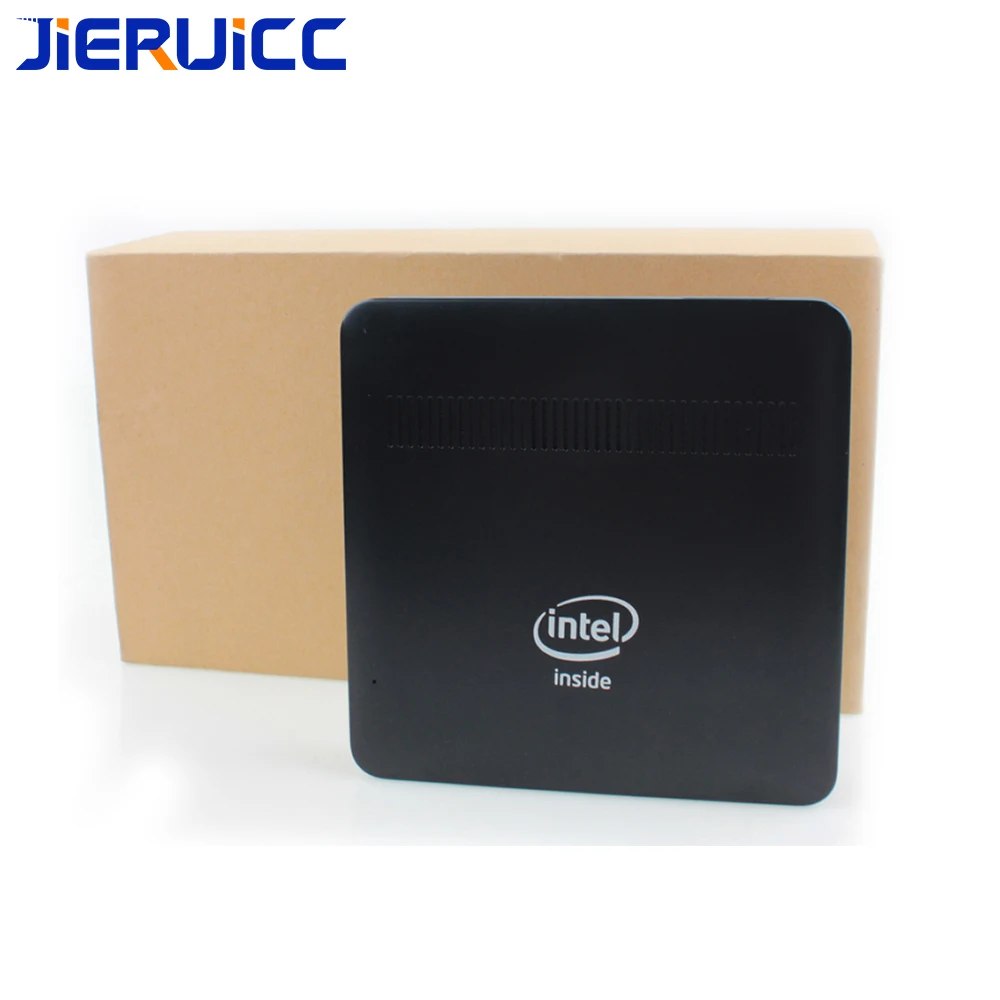 Cheap intel cherrytrail z8350 quad-core CPU 1.44-1.92Ghz, SOC fanless onboard design RAM DDR3 2GB SSD 32GB WIFI GT100 Green PC