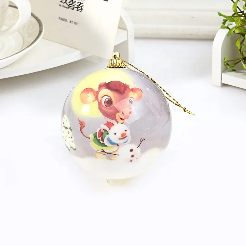 Лидер продаж, наклейка, Рождественский шар, логотип, принт, Рождественский шар, Рождественское украшение