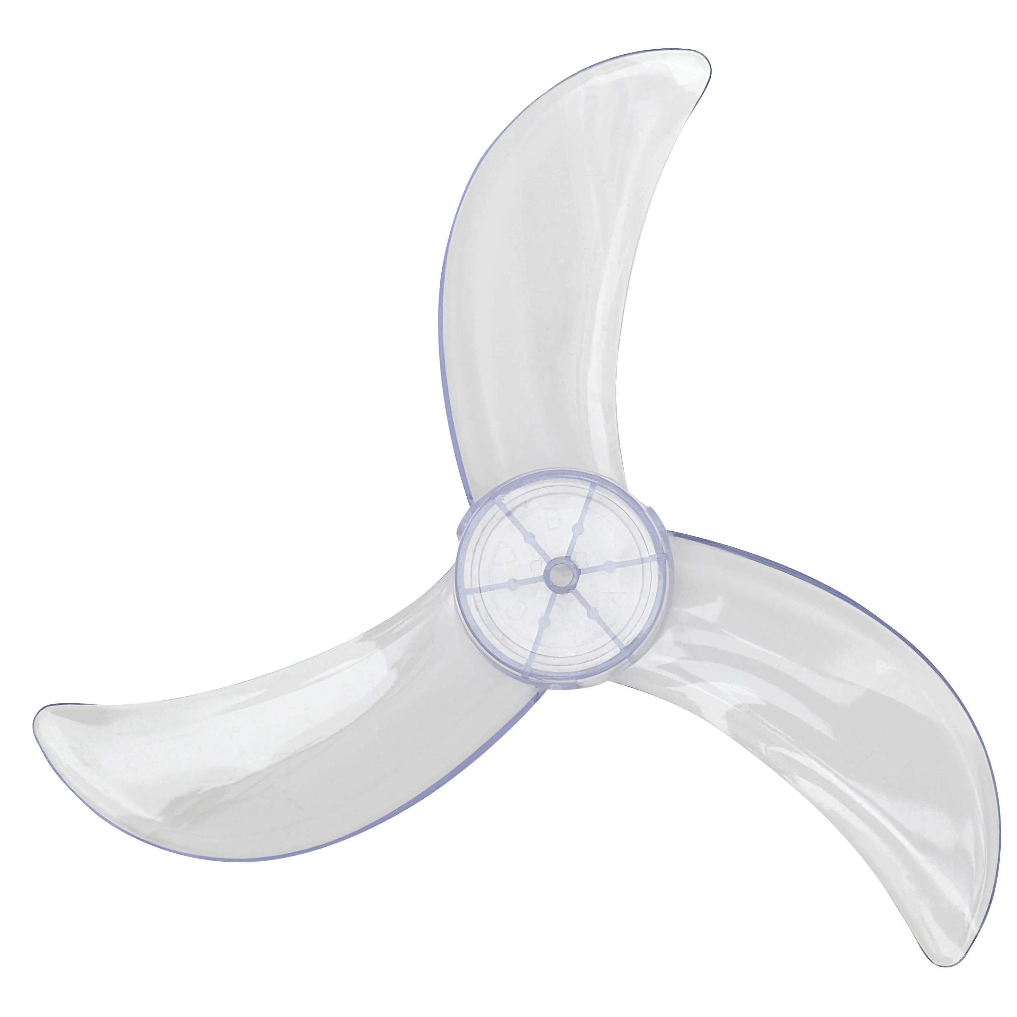 
electric fan spare parts 3/5 AS plastic blades with different colors 