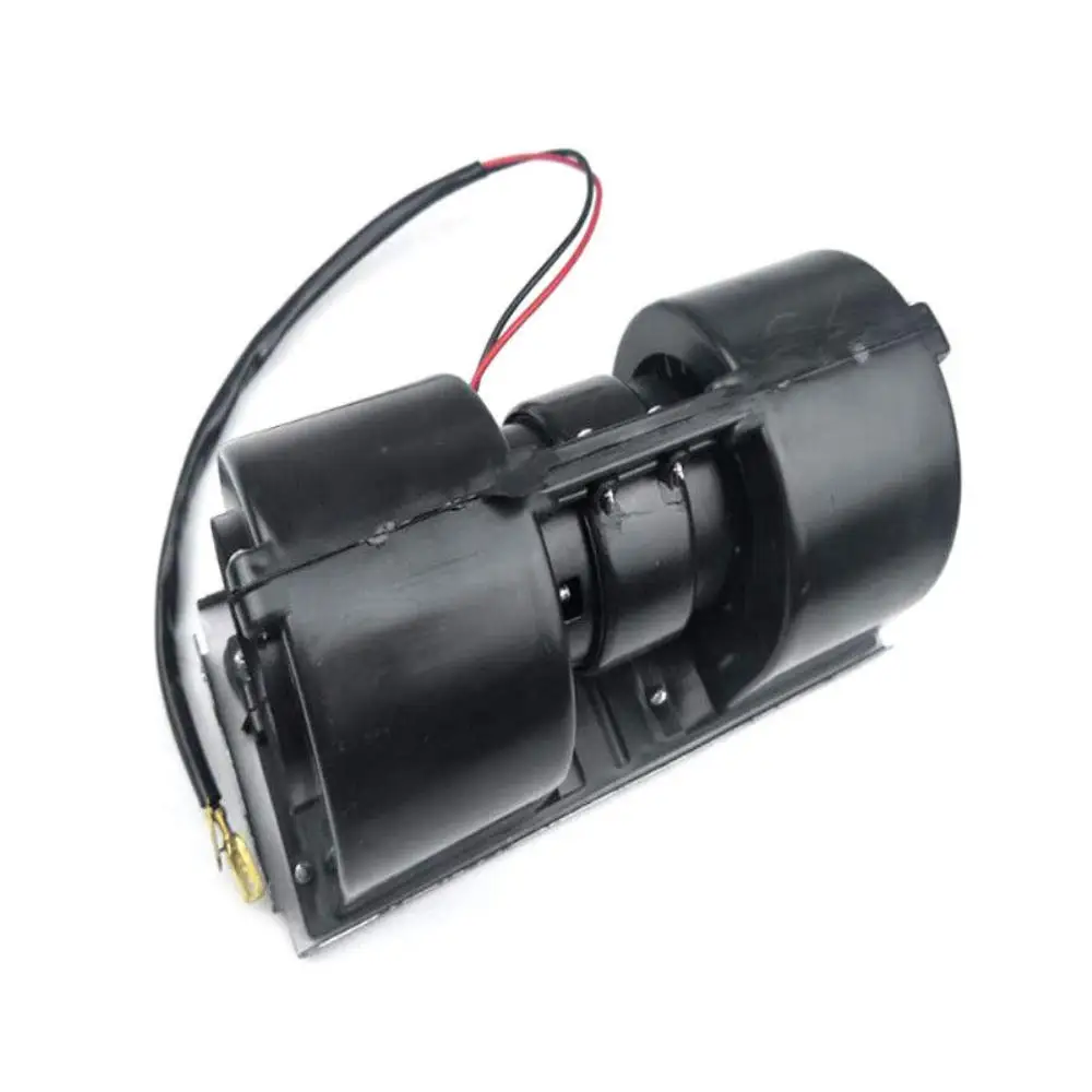 
12V Auto 4 Port Underdash Compact Heater Kit 12X Copper Tube+Speed Switch Set for Truck Universal Trucks Minivans Excavators Har 