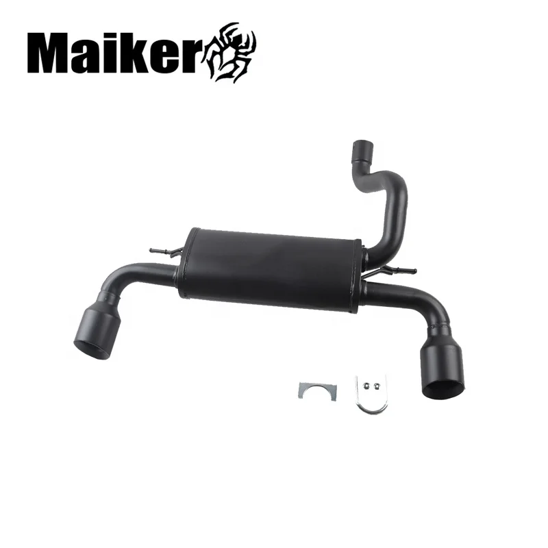  Выхлопная труба Maiker для Jeep запчасти кузова выхлопная глушитель черного цвета Wrangler JL 2018
