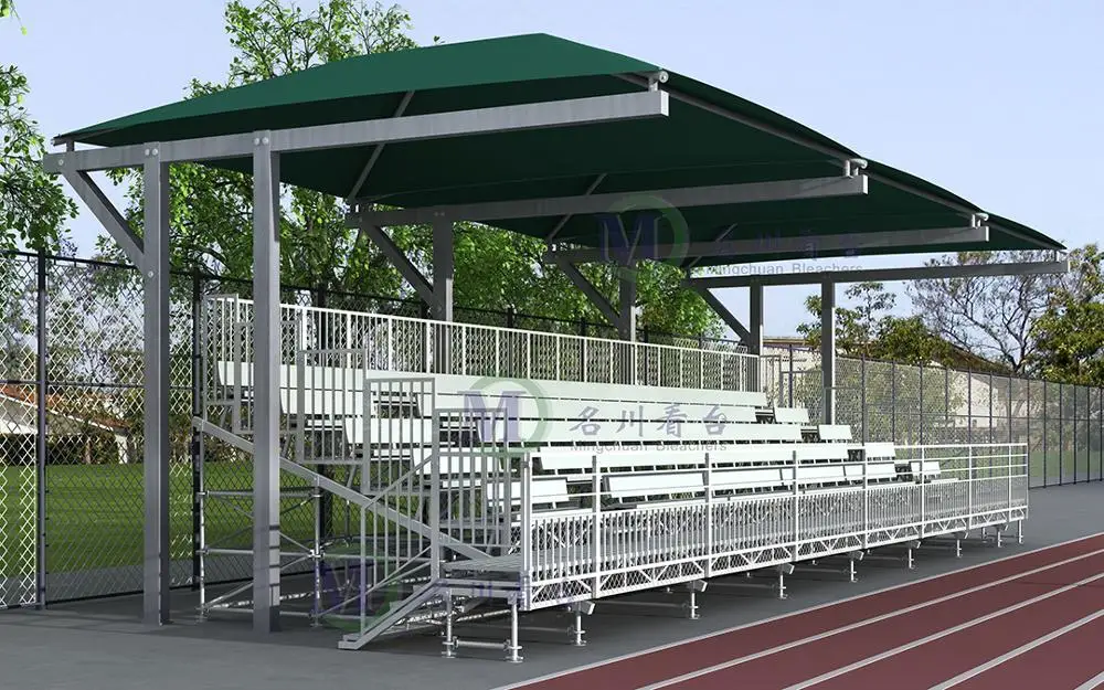 Stadium sports field temporary bleacher grandstand tribune stands outdoor demountable bleachers outdoor scaffolding bleachers
