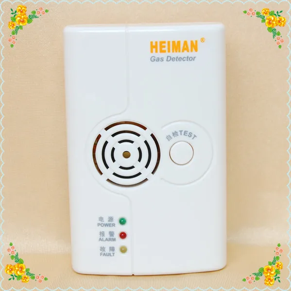 AC 110V / 220V Природный или сжиженный нефтяной газ детектора газа